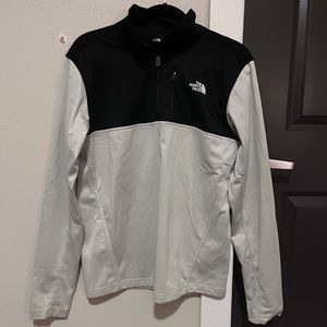 North Face 3/4 Zip Pullover with Front Zipper Pocket
